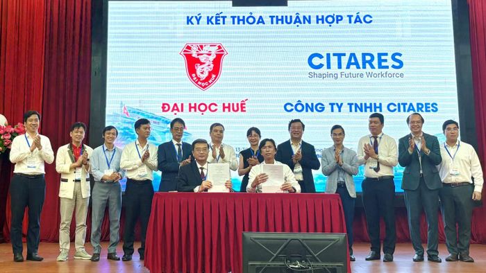 Đại học Huế ký kết thỏa thuận hợp tác với Công ty TNHH Citares.