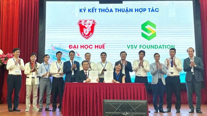 Đại học Huế ký kết thỏa thuận hợp tác với Quỹ đầu tư VSV Foundation.