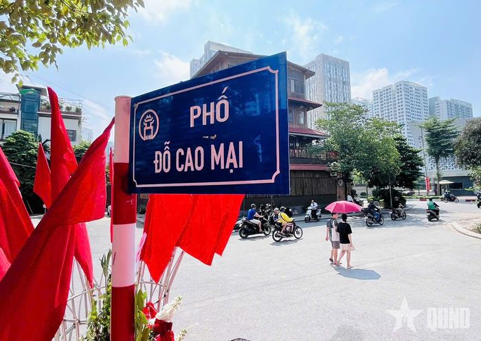  Tuyến phố mới Đỗ Cao Mại. 