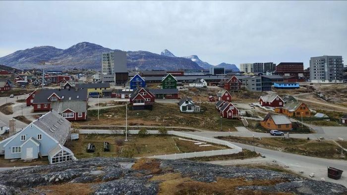 Thành phố Nukk của Greenland. Ảnh: XINHUA