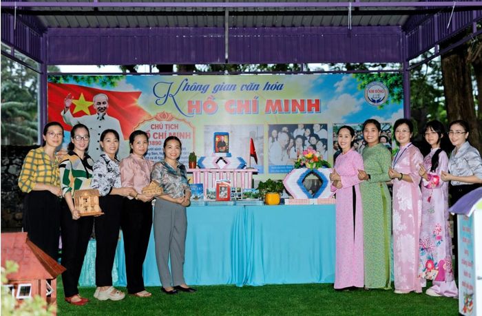Trường THCS Kim Đồng ra mắt Không gian văn hóa Hồ Chí Minh.