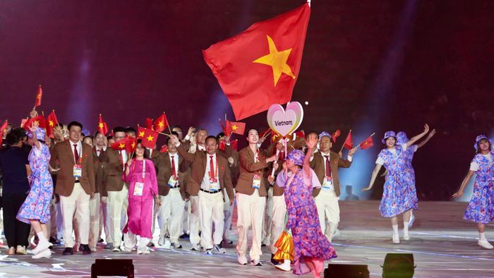  Đoàn thể thao Việt Nam tham dự ASIAD 2026 với 349 VĐV. ẢNH: VIETCONTENT 