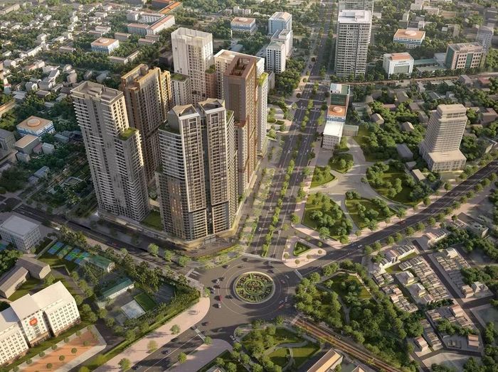 Cung cấp gần 3.500 căn hộ cao cấp, Sun Glory Residence được kỳ vọng trở thành biểu tượng an cư mới của đô thị bên bờ sông Lam. Ảnh: Sun Property.