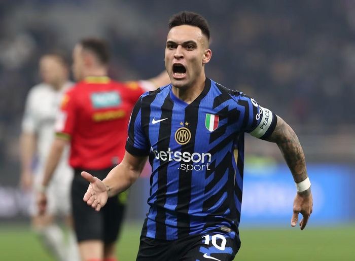  Tiền vệ Lautaro Martinez của Inter đang rất khát khao ghi bàn. 