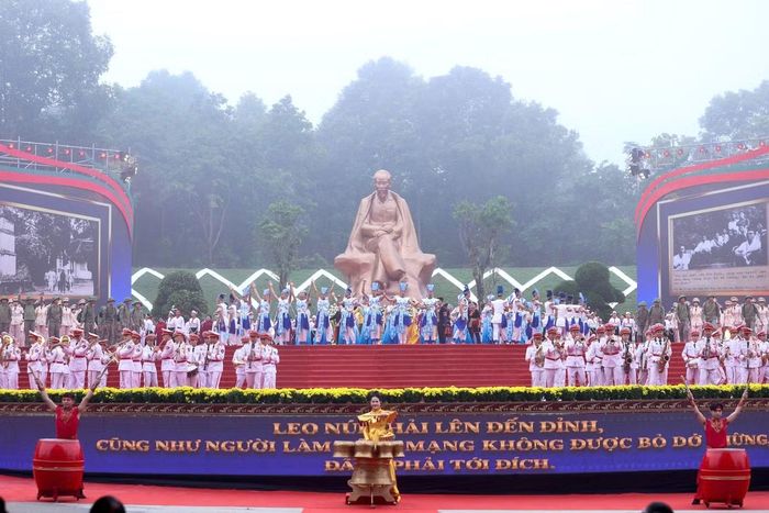 Chương trình nghệ thuật tại buổi lễ