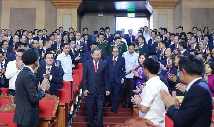 Tổng Bí thư, Chủ tịch nước Tô Lâm dự Lễ công bố Nghị quyết của Quốc hội về việc thành lập thành phố Bắc Ninh.