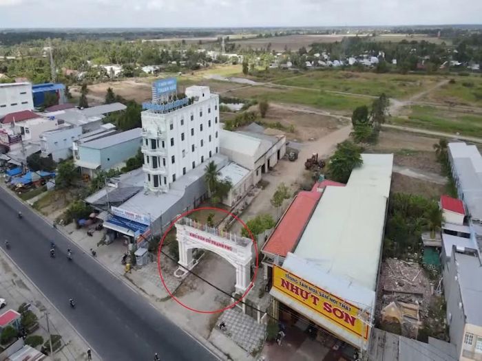 Khu dân cư Thạnh Phú do Công ty TNHH Thiên Tân làm chủ đầu tư vẫn dở dang, chậm tiến độ.