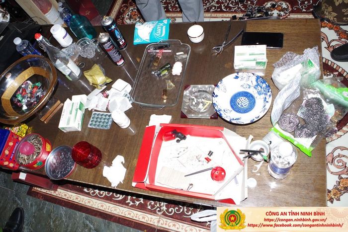 Tang vật vụ án. Ảnh: CACC