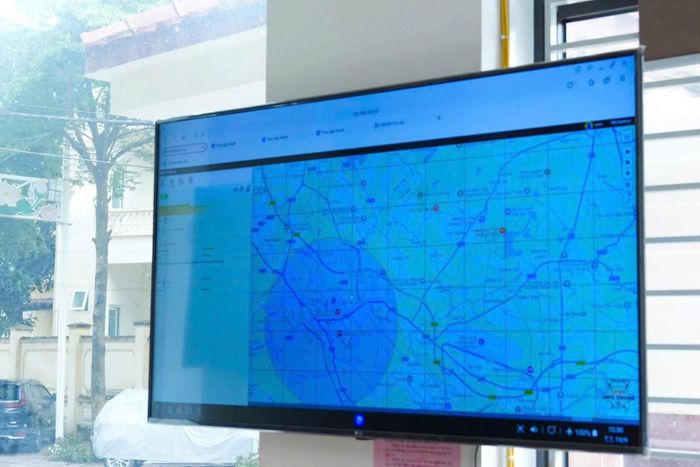 Hệ thống giám sát phát hiện 11 lượt UAV. Ảnh: CACC