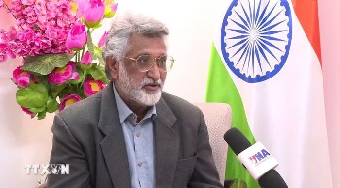 Ông Harbinder Singh, Giám đốc Chương trình của Trung tâm Triển lãm và Hội chợ Ấn Độ (India Exposition Mart). (Ảnh: Quang Trung/TTXVN)