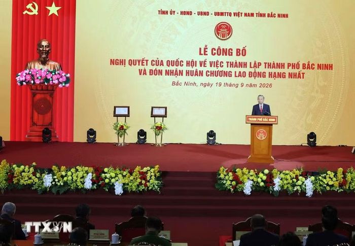 Tổng Bí thư, Chủ tịch nước Tô Lâm phát biểu chỉ đạo. (Ảnh: Thống Nhất/TTXVN)