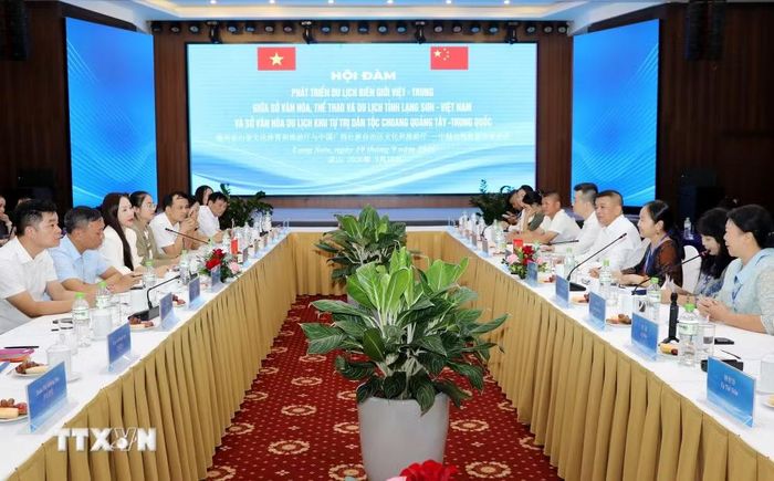 Hội đàm phát triển du lịch biên giới Việt-Trung năm 2026. (Ảnh: Văn Đạt/TTXVN)