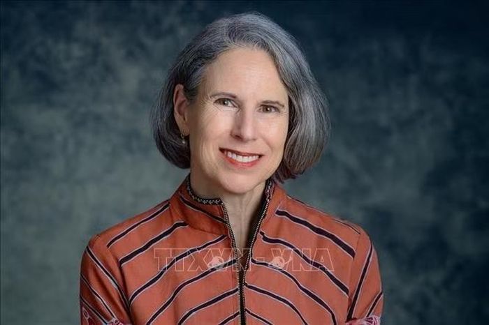 Giáo sư Piper Campbell, Chủ nhiệm Khoa Chính sách Đối ngoại và An ninh Toàn cầu thuộc Trường Dịch vụ Quốc tế (SIS), Đại học American (AU). Ảnh: TTXVN phát