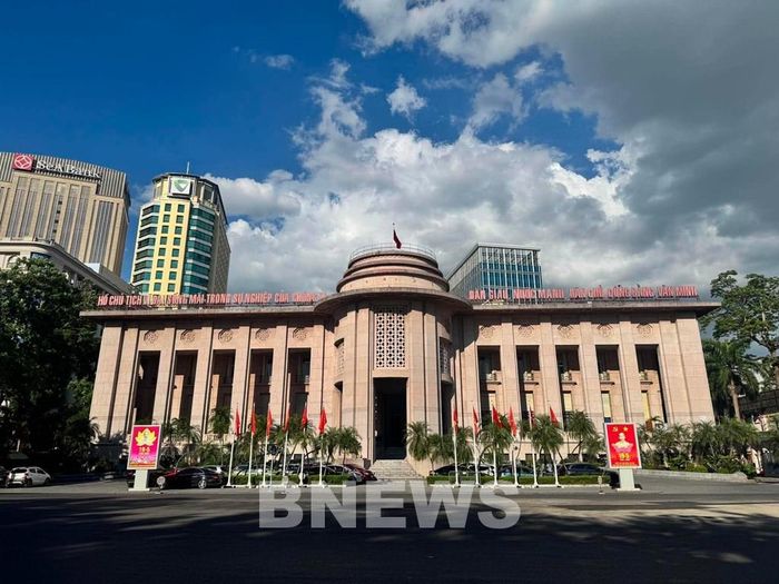 Trụ sở Ngân hàng nhà nước Việt Nam. Ảnh: Thành Trung/Bnews/TTXVN