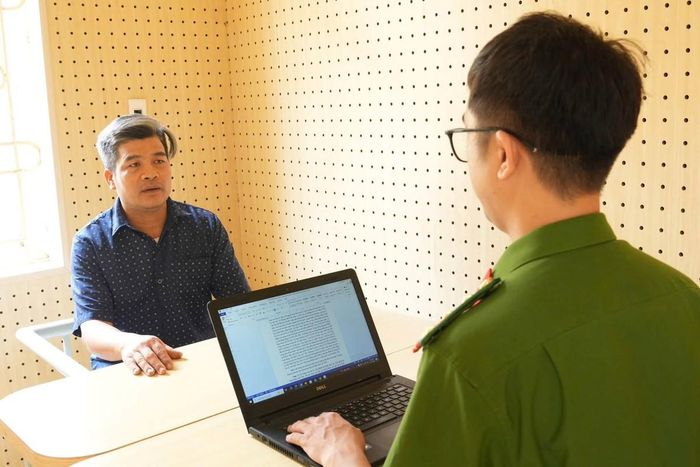 Đối tượng Nguyễn Khắc Hồng. Ảnh Công an Phú Thọ