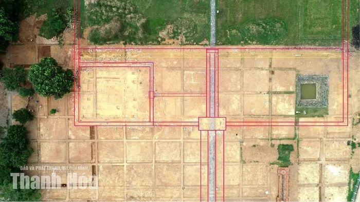 Mặt bằng Cấp nền 4 và Cấp nền 5 khu vực Đàn tế Nam Giao.
