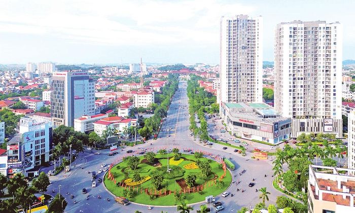 Khu trung tâm phường Kinh Bắc (Bắc Ninh). Ảnh minh họa.