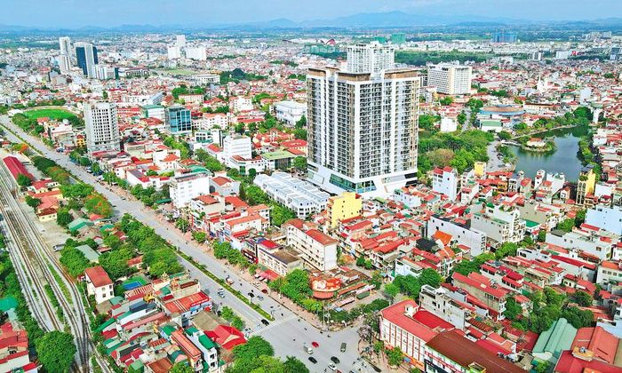 Đô thị Bắc Giang được định hình là đô thị hạt nhân, giữ vai trò trung tâm hành chính, kinh tế, dịch vụ hiện đại. Ảnh: Quốc Trường.