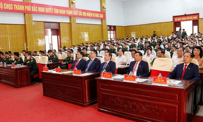 Các đại biểu dự Lễ công bố.