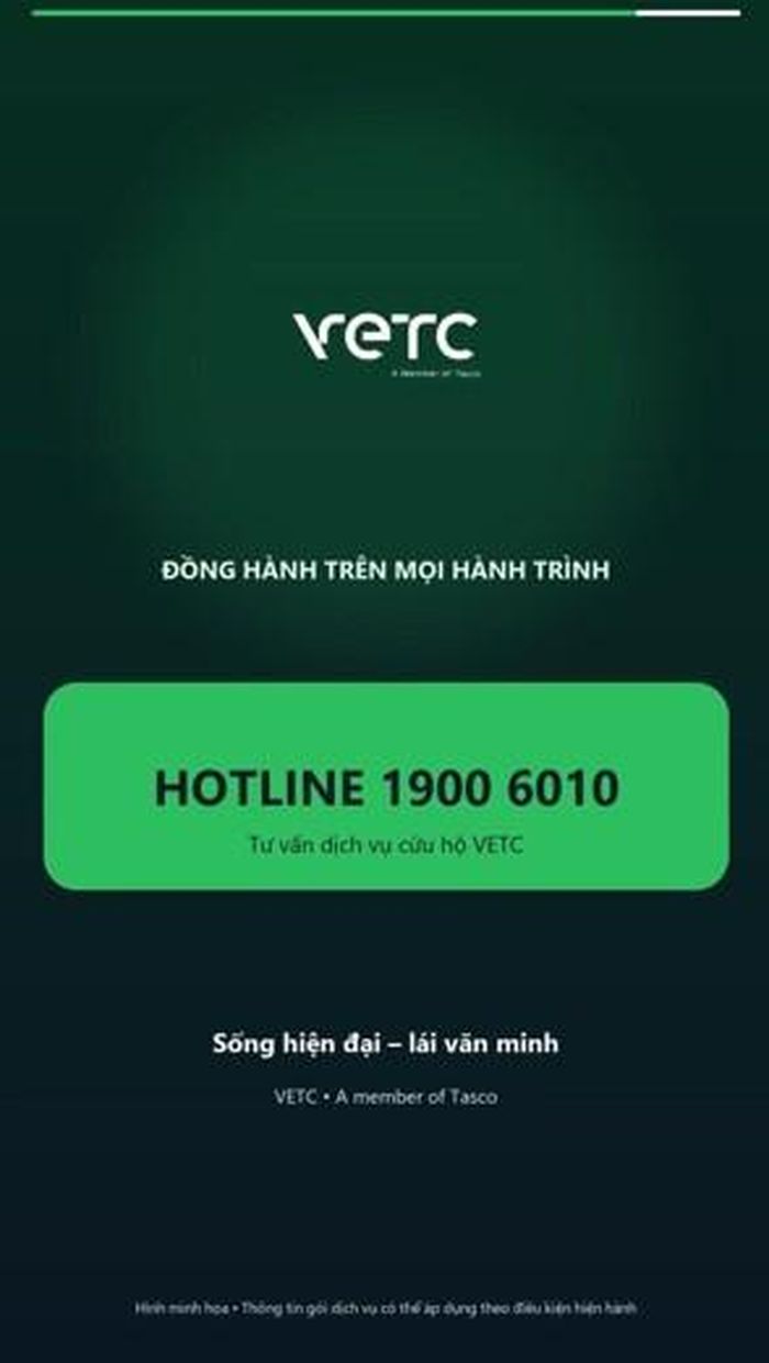 Ảnh 6. Ví dụ tham khảo: Màn hình kết thúc (Outro) tổng hợp thương hiệu, hotline liên hệ và thông tin pháp lý đi kèm.