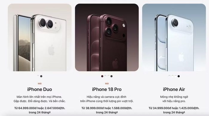 Người mua cần đặc biệt chú ý đến phiên bản, dung lượng, nguồn gốc máy, chính sách bảo hành và khả năng tương thích SIM trước khi quyết định mua máy. Ảnh chụp màn hình