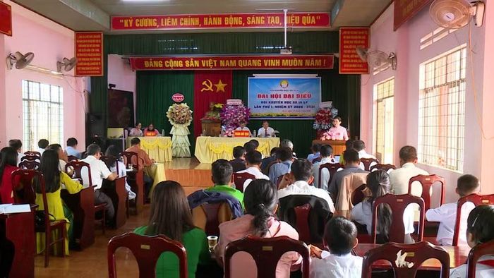 Toàn cảnh Đại hội Khuyến học xã Ia Ly lần thứ I. Ảnh: Minh Trung