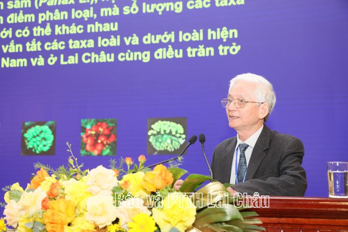 PGS.TS. Nguyễn Văn Tập - Ủy viên Ban Dược liệu và Danh pháp Hội đồng Dược điển và Dược thư Việt Nam.