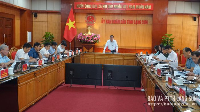 Tổ công tác của Chủ tịch UBND tỉnh chỉ đạo thực hiện mục tiêu tăng trưởng kinh tế họp kỳ tháng 9