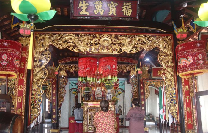 Chùa Bà Đức Sanh là không gian văn hóa được người dân địa phương gìn giữ qua nhiều thế hệ