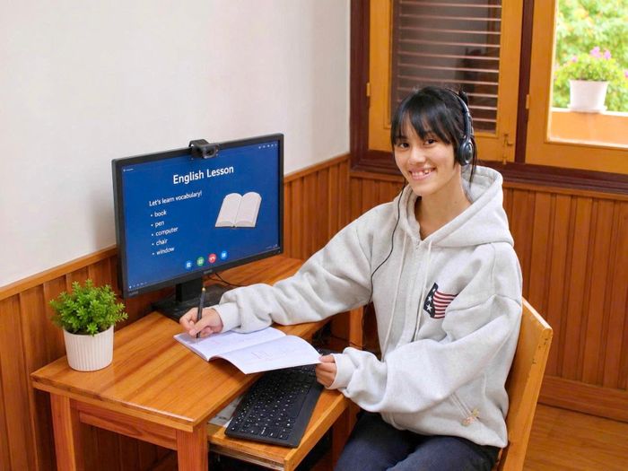 Được nhận học bổng Vallet đã giúp Lê Ngọc Thanh Mai có điều kiện để thực hiện ước mơ học đại học của mình