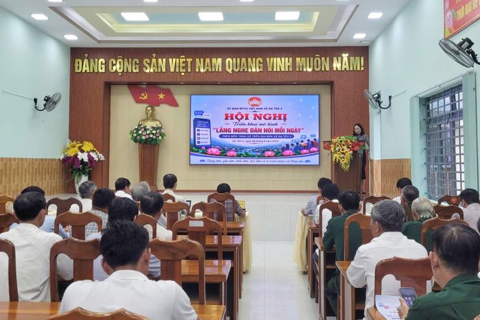 Xã Đạ Tẻh 2 triển khai mô hình “Lắng nghe dân nói mỗi ngày trên môi trường số”