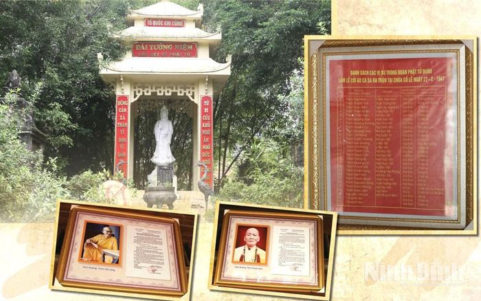 Phòng truyền thống Chùa Cổ Lễ (xã Cổ Lễ) hiện trưng bày hiện vật là huân, huy chương, Huy hiệu Đảng của cố Hòa thượng Thích Thế Long, Hòa Thượng Thích Thuận Đức... và những kỷ vật của những vị sư đã “cởi áo cà sa” lên đường tham gia kháng chiến chống Pháp, chống Mỹ.