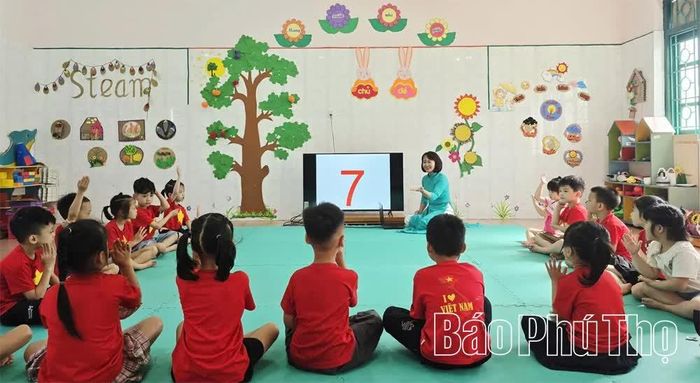 Trường Mầm non Đỗ Đình Thiện, phân hiệu Thanh Hà (xã An Nghĩa) bảo đảm an toàn về thể chất, sức khỏe và tinh thần cho trẻ.