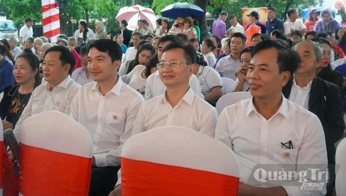 Đại biểu tham dự lễ kỷ niệm - Ảnh: N.M