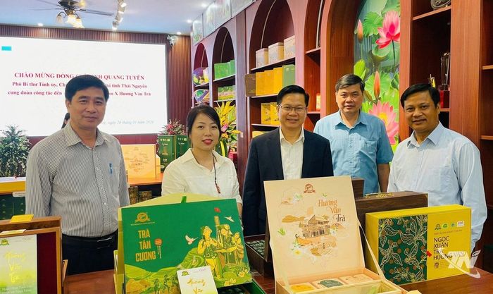 Bên cạnh thị trường nội tiêu, nhiều sản phẩm chè của Thái Nguyên đang hướng đến xuất khẩu.