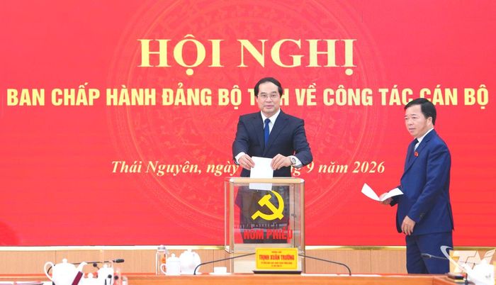 Thái Nguyên: Giới thiệu nhân sự kiện toàn chức danh Chủ tịch UBND tỉnh