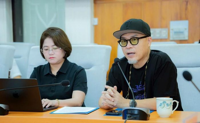 Nhạc sĩ Huy Tuấn - Giám đốc Âm nhạc của Huế Wonderverse Music Fest 2026 chia sẻ tại chương trình.