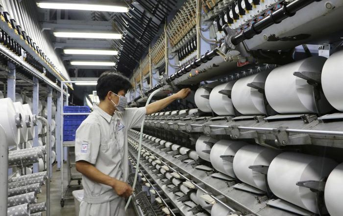 Xuất khẩu xơ sợi polyester staple của Việt Nam sang Hoa Kỳ tăng mạnh trong 3 tháng đầu năm 2026. Ảnh minh họa
