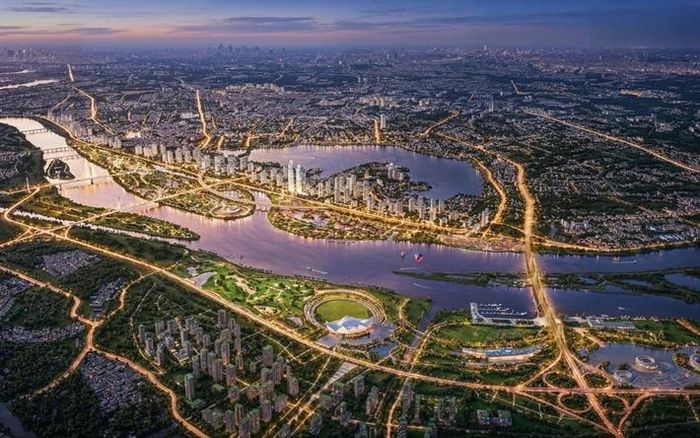 Hà Nội kiến tạo những không gian xanh bên sông Hồng (Ảnh minh họa)