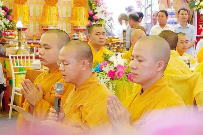  Đại đức Thích Quảng Pháp phát nguyện