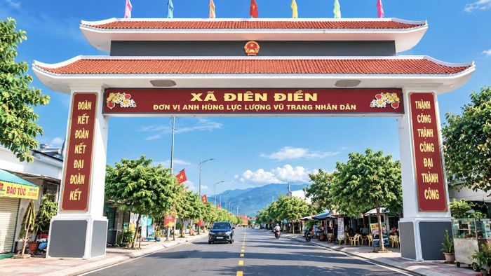 Diên Điền là xã đã đủ điều kiện để chuyển từ xã nông thôn mới sang một phường hiện đại, góp phần mở rộng không gian đô thị của tỉnh Khánh Hòa.