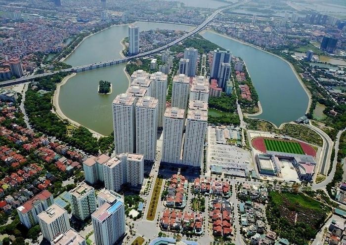  Khu đô thị HH Linh Đàm. Ảnh TA. 