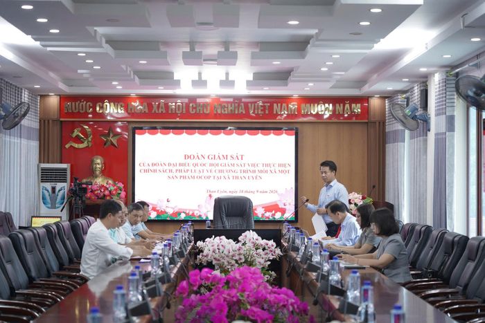 Quang cảnh buổi giám sát. Ảnh: Mai Sùng