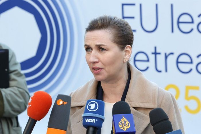 Thủ tướng Đan Mạch Mette Frederiksen. Ảnh: X/@Statsmin (tài khoản X của Văn phòng Thủ tướng Đan Mạch)