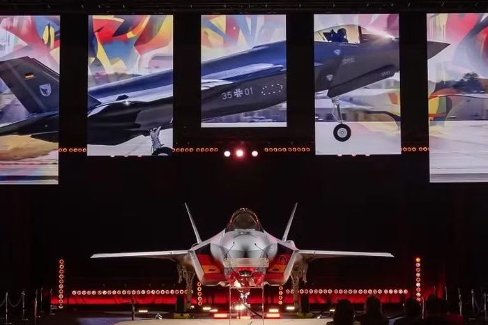 Lockheed Martin đã bàn giao chiếc F-35 đầu tiên của Đức cho chính phủ nước này trong một buổi lễ diễn ra tại Fort Worth, Texas. Ảnh: Lockheed Martin Aeronautics.