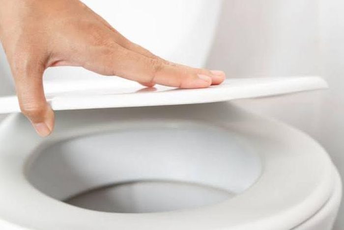 Đóng hay mở nắp bồn cầu trước khi xả nước là chuyện tưởng nhỏ nhưng không ít gia đình vẫn làm theo những cách khác nhau - Ảnh minh hoạ