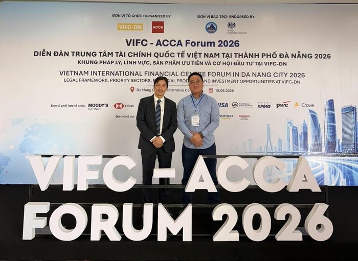 TS. LS. Nguyễn Trung Nam tham dự diễn đàn VIFC-ACCA 2026.