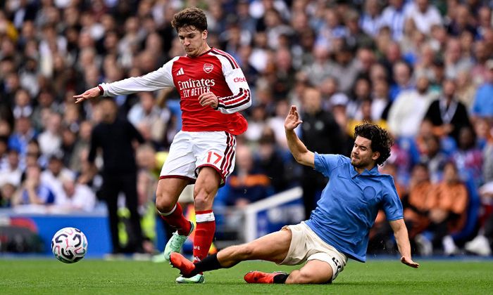 Brighton đấu với Arsenal ở vòng 5 giải Ngoại Hạng Anh. (Ảnh: Reuters)