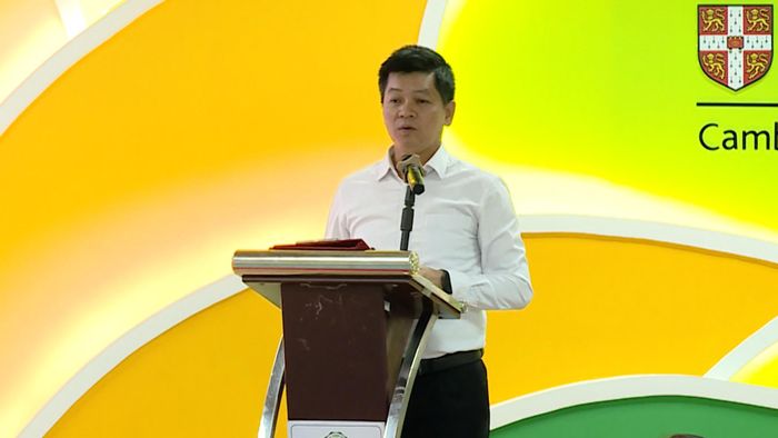 Phó Giám đốc Sở Giáo dục và Đào tạo Hà Nội Phạm Quốc Toản. Ảnh: Lê Nguyễn