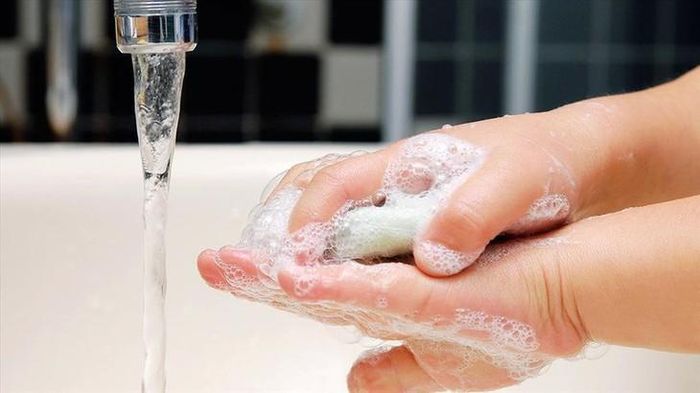 Sử dụng nước, xà phòng rửa tay sát khuẩn là một trong những việc làm giúp phòng tránh các bệnh lây nhiễm do vi khuẩn, virus. Ảnh minh họa.